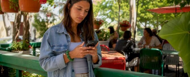 Content creator setting up Apple Pay tipping at desk