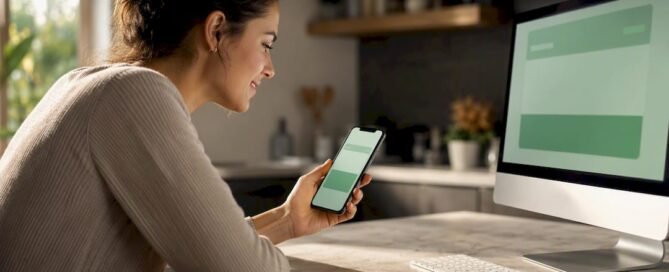 Creator testing a tip link across devices