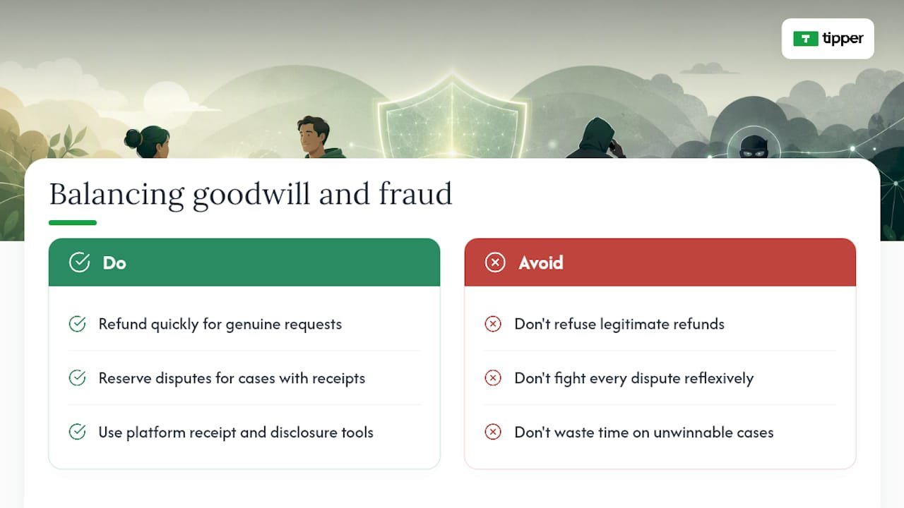 Balancing Goodwill With Fraud Prevention — overview diagram
