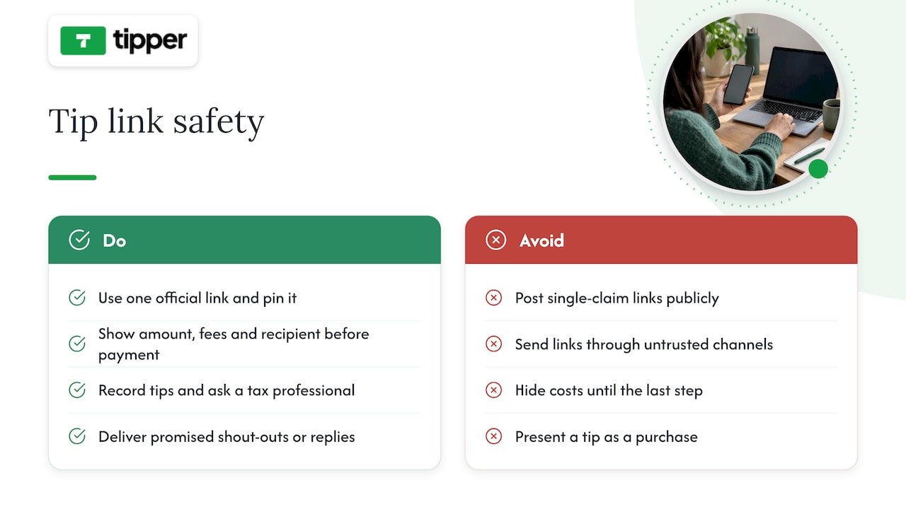 Keeping the link safe and clear — overview diagram